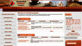 What Pmgsytendersup.gov.in website looked like in 2011 (12 years ago)