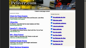 What Peliver.com website looked like in 2011 (12 years ago)