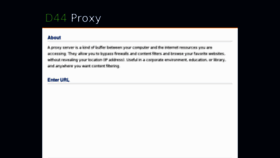 What Proxy-proxy.com website looked like in 2012 (12 years ago)