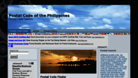 What Postalcode.ph website looked like in 2012 (12 years ago)