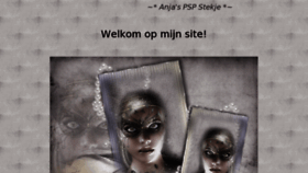What Psp-anja.nl website looked like in 2012 (12 years ago)