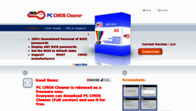 What Pccmos.com website looked like in 2012 (12 years ago)