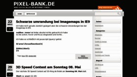 What Pixel-bank.de website looked like in 2012 (12 years ago)