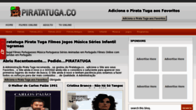 What Piratatuga.co website looked like in 2011 (13 years ago)