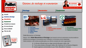 What Paillet-manutention.fr website looked like in 2012 (12 years ago)
