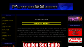 What Punter69.com website looked like in 2012 (12 years ago)