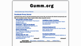 What Proxied.org website looked like in 2012 (11 years ago)