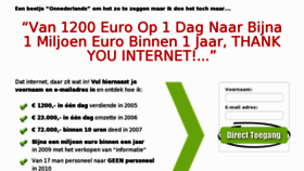 What Powersellers.nl website looked like in 2012 (11 years ago)