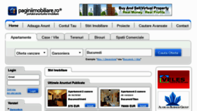 What Paginiimobiliare.ro website looked like in 2012 (11 years ago)
