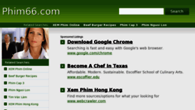 What Phim66.com website looked like in 2012 (11 years ago)