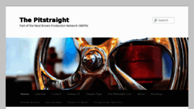 What Pitstraight.co.uk website looked like in 2012 (12 years ago)