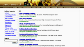 What Panoramas.cl website looked like in 2012 (11 years ago)