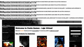 What Pontogames.org website looked like in 2012 (11 years ago)
