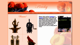 What Peachythings.com website looked like in 2012 (11 years ago)