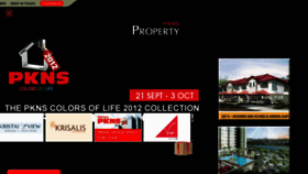 What Pknsproperty.com website looked like in 2012 (11 years ago)