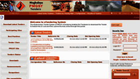 What Pmgsytendersmeg.gov.in website looked like in 2012 (11 years ago)