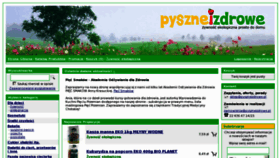 What Pyszneizdrowe.pl website looked like in 2011 (13 years ago)