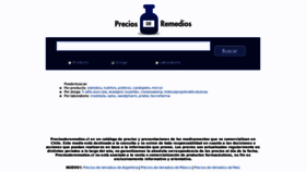 What Preciosderemedios.cl website looked like in 2012 (11 years ago)