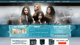 What Pretty-little-liars.com website looked like in 2012 (11 years ago)