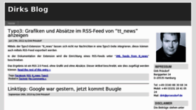 What Proesdorf.de website looked like in 2012 (11 years ago)