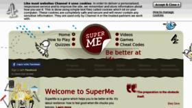 What Playsuperme.com website looked like in 2012 (11 years ago)