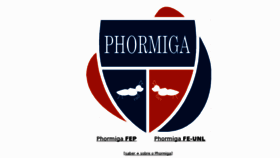 What Phormiga.net website looked like in 2012 (11 years ago)