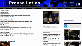 What Prensalatina.com.mx website looked like in 2012 (11 years ago)