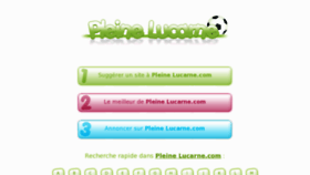 What Pleinelucarne.com website looked like in 2012 (11 years ago)