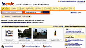 What Puertocruz.locanto.com.ve website looked like in 2012 (11 years ago)