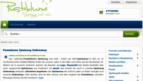 What Pusteblume-koeln.de website looked like in 2012 (11 years ago)
