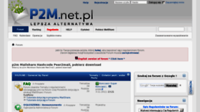 What P2m.net.pl website looked like in 2012 (11 years ago)