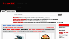 What Printingprinter.com website looked like in 2012 (11 years ago)