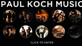 What Paulkochmusic.com website looked like in 2012 (11 years ago)