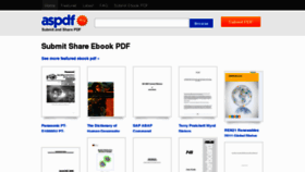What Pdfdbase.net website looked like in 2012 (13 years ago)