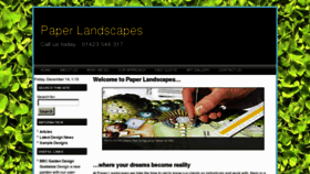 What Paperlandscapes.co.uk website looked like in 2012 (11 years ago)