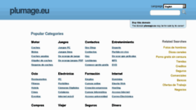 What Plumage.eu website looked like in 2012 (11 years ago)