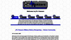 What Panzercentral.com website looked like in 2012 (11 years ago)