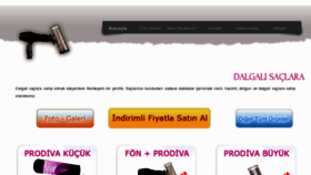What Prodiva.com.tr website looked like in 2012 (11 years ago)