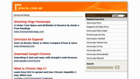 What Piscis.com.ar website looked like in 2012 (11 years ago)