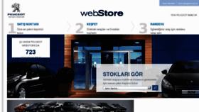 What Peugeotwebstore.com.tr website looked like in 2012 (11 years ago)