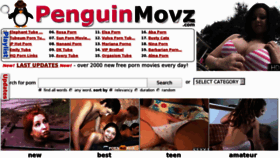 What Penguinmovs.com website looked like in 2013 (11 years ago)