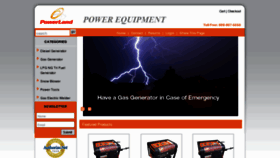 What Powerlandonline.com website looked like in 2013 (11 years ago)