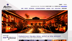 What Paradisuspalmareal.com website looked like in 2013 (11 years ago)