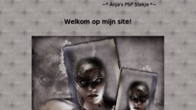 What Psp-anja.nl website looked like in 2013 (11 years ago)