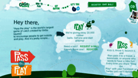 What Passtheplay.com website looked like in 2013 (11 years ago)