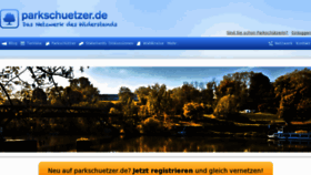 What Parkschuetzer.de website looked like in 2013 (11 years ago)