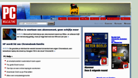 What Pcmagazine.be website looked like in 2013 (11 years ago)