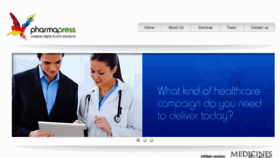 What Pharmapress.com.au website looked like in 2013 (11 years ago)