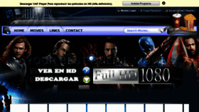 What Peliculashd.es website looked like in 2013 (11 years ago)