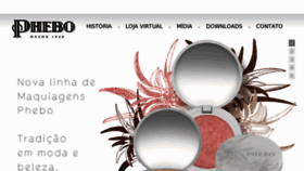 What Phebo.com.br website looked like in 2013 (11 years ago)